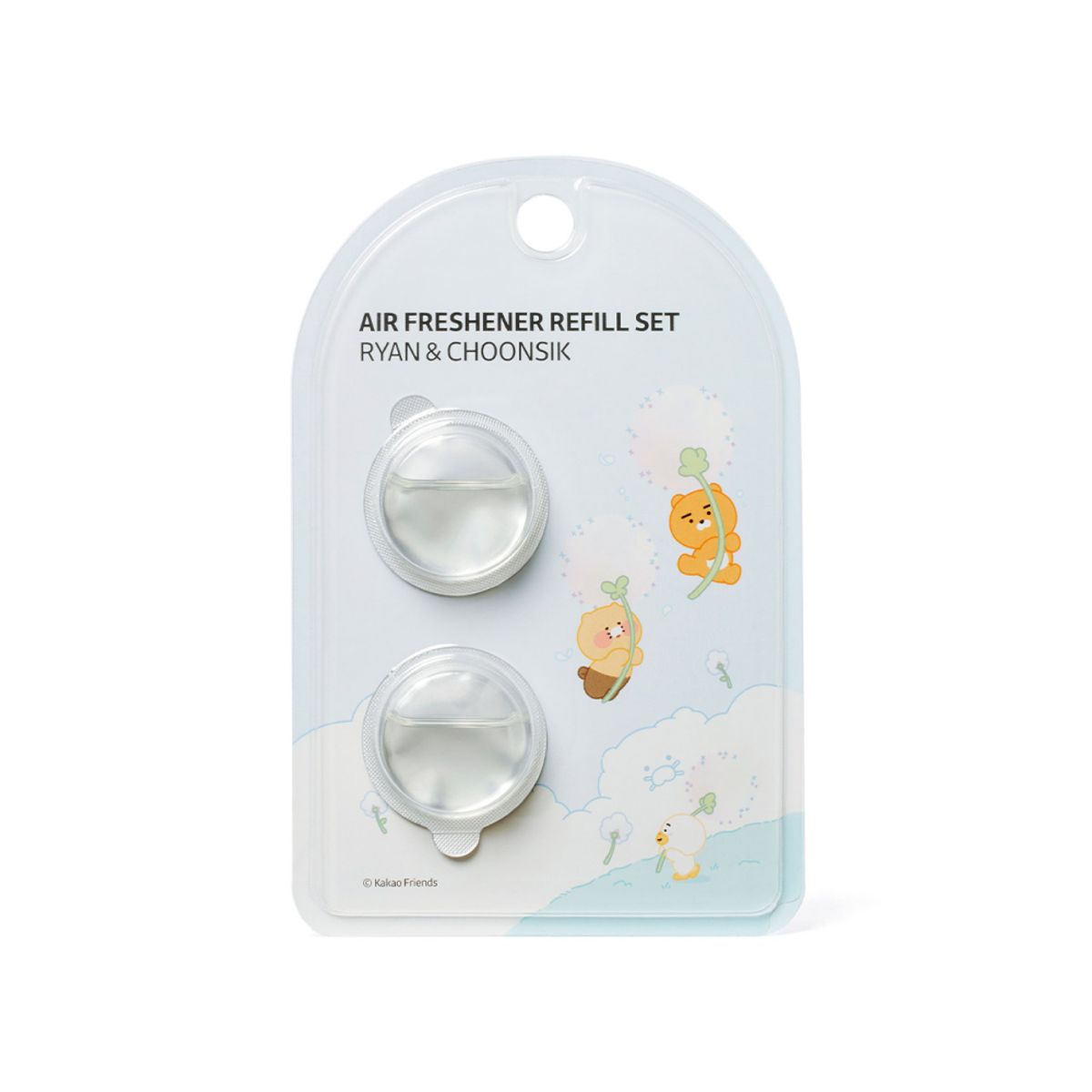 카카오프렌즈(KAKAO FRIENDS) 모니터방향제 리필3.5ml 파우더리그린플로럴