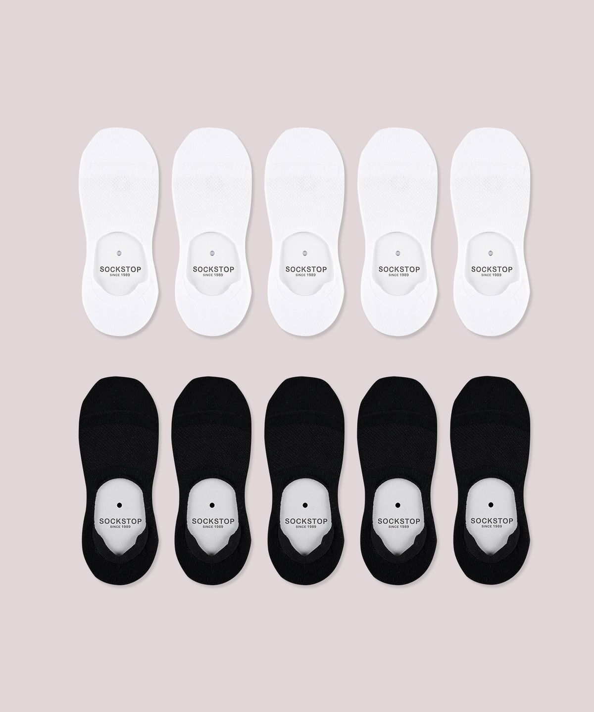 스튜디오 싹스탑(STUDIO SOCKSTOP) [6PACK] 여자 심리스쿠션 페이크삭스 4 COLORS