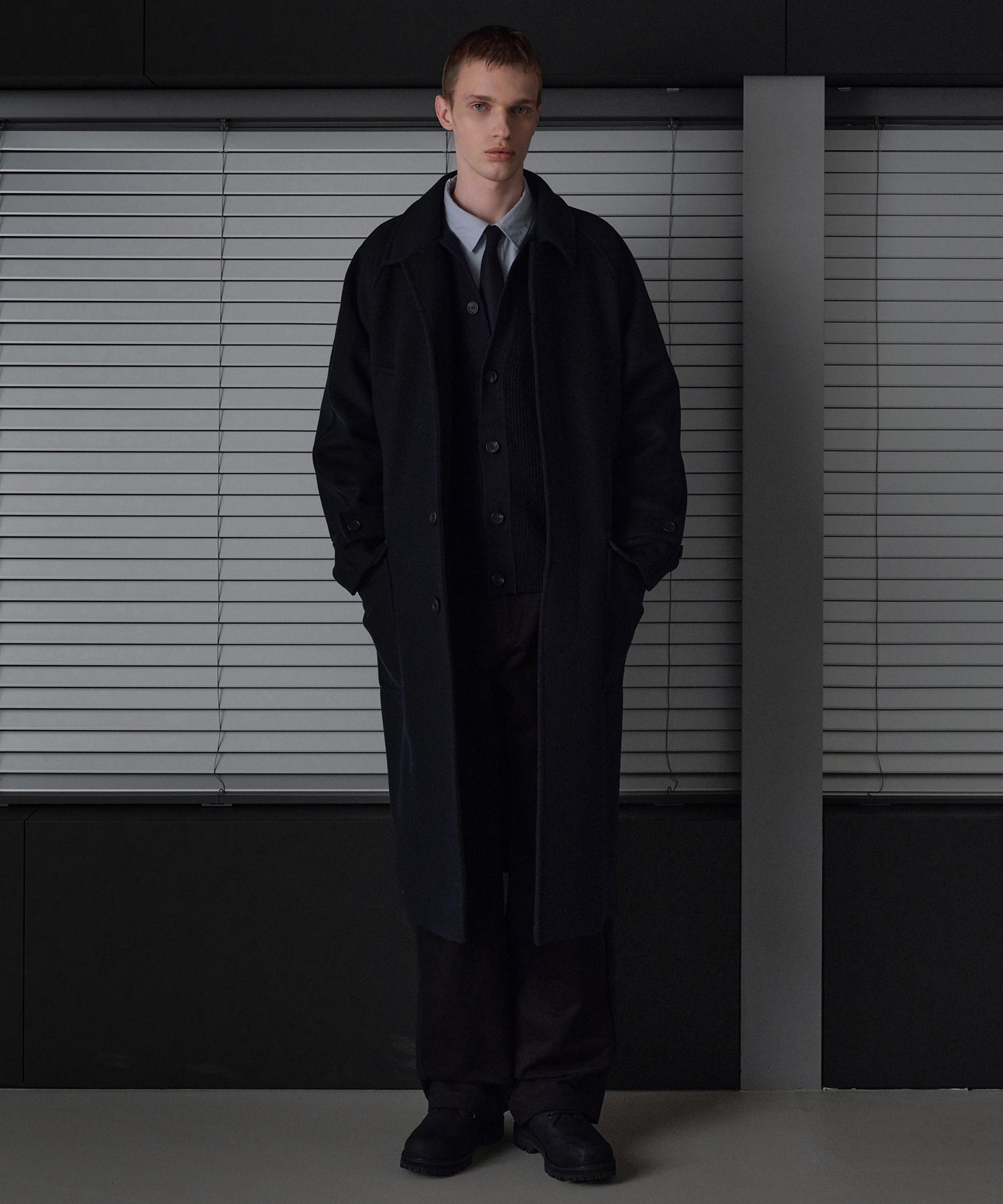 MUSINSA公式 | MUSINSA STANDARD ウールブレンドオーバーサイズムフ