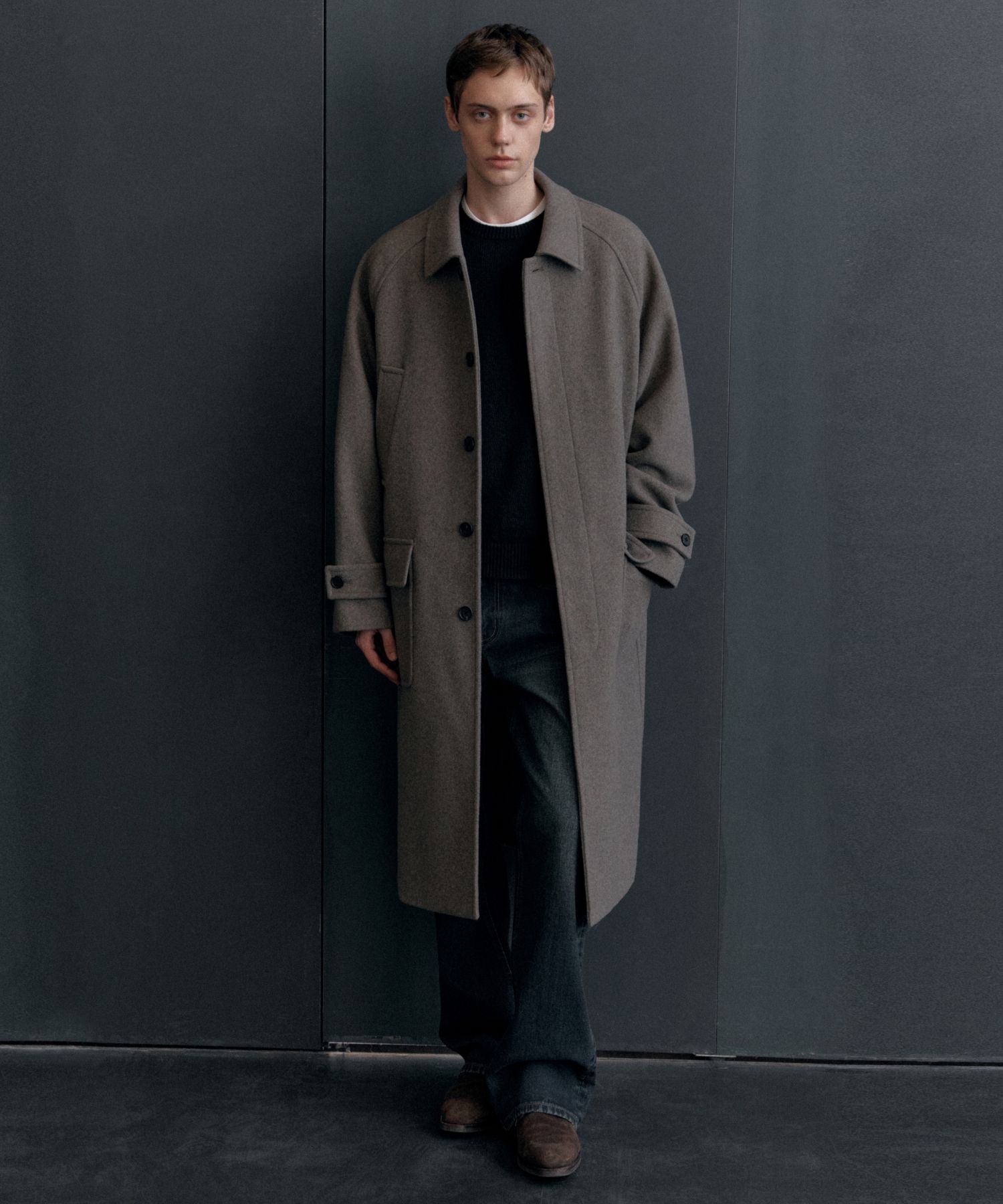 MUSINSA公式 | MUSINSA STANDARD ウールブレンドオーバーサイズマフ