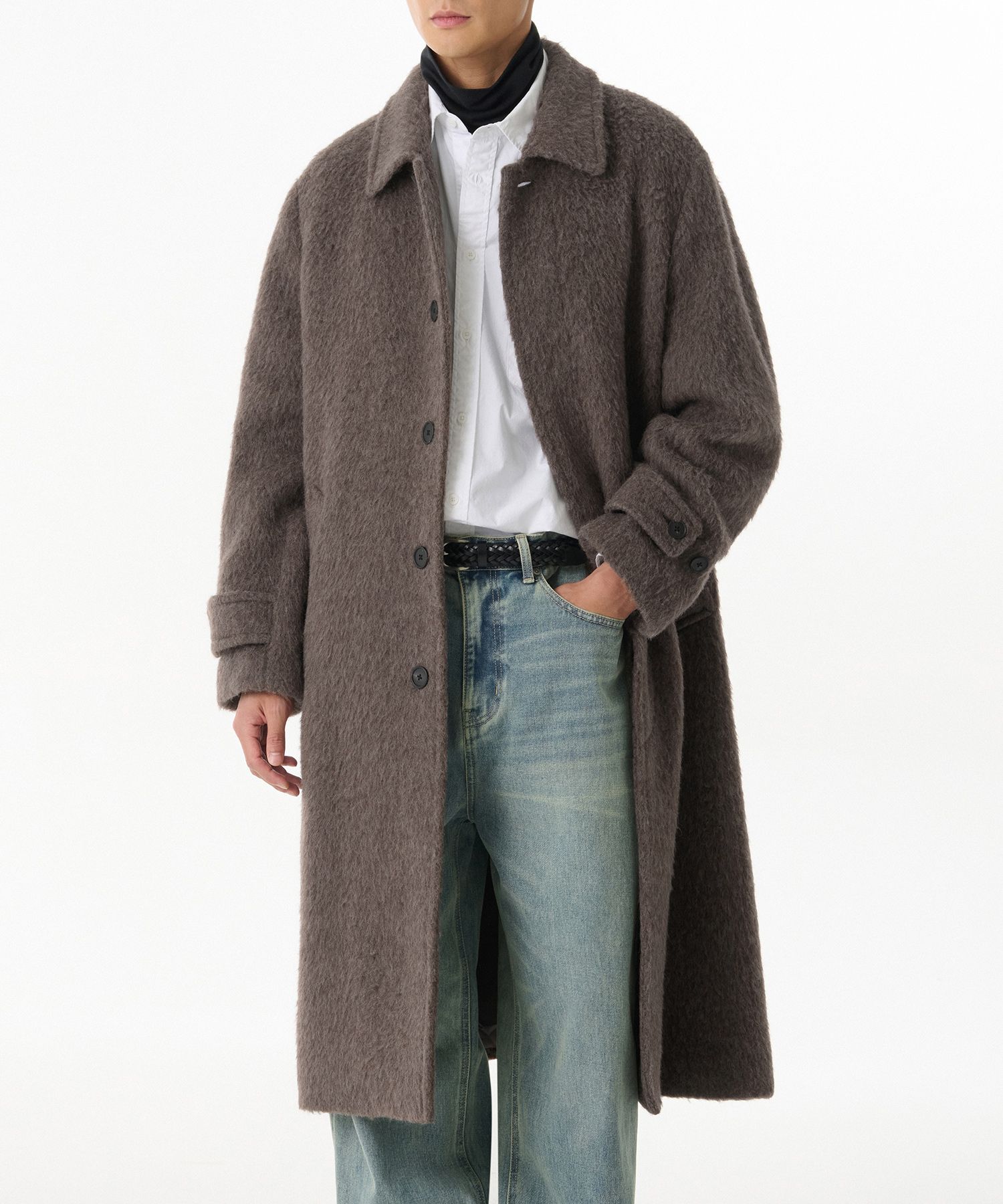 MUSINSA公式 | MUSINSA STANDARD Hairy Alpaca Blend Oversized