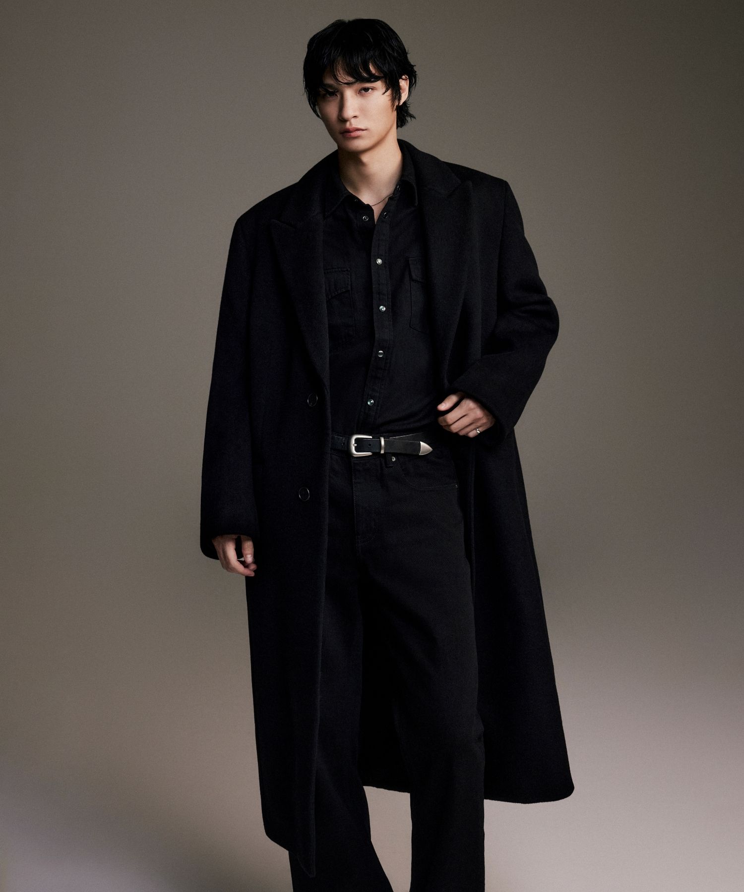 MUSINSA公式 | MUSINSA STANDARD カシミヤブレンドダディショルダー