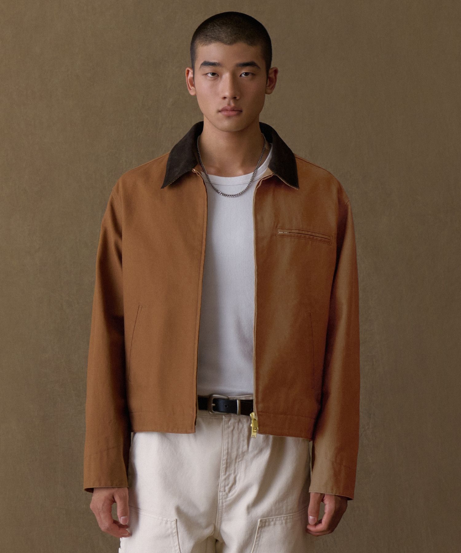MUSINSA公式 | MUSINSA STANDARD キャンバスワークジャケット