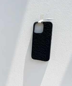 [패브릭 자수 케이스]Black Heart