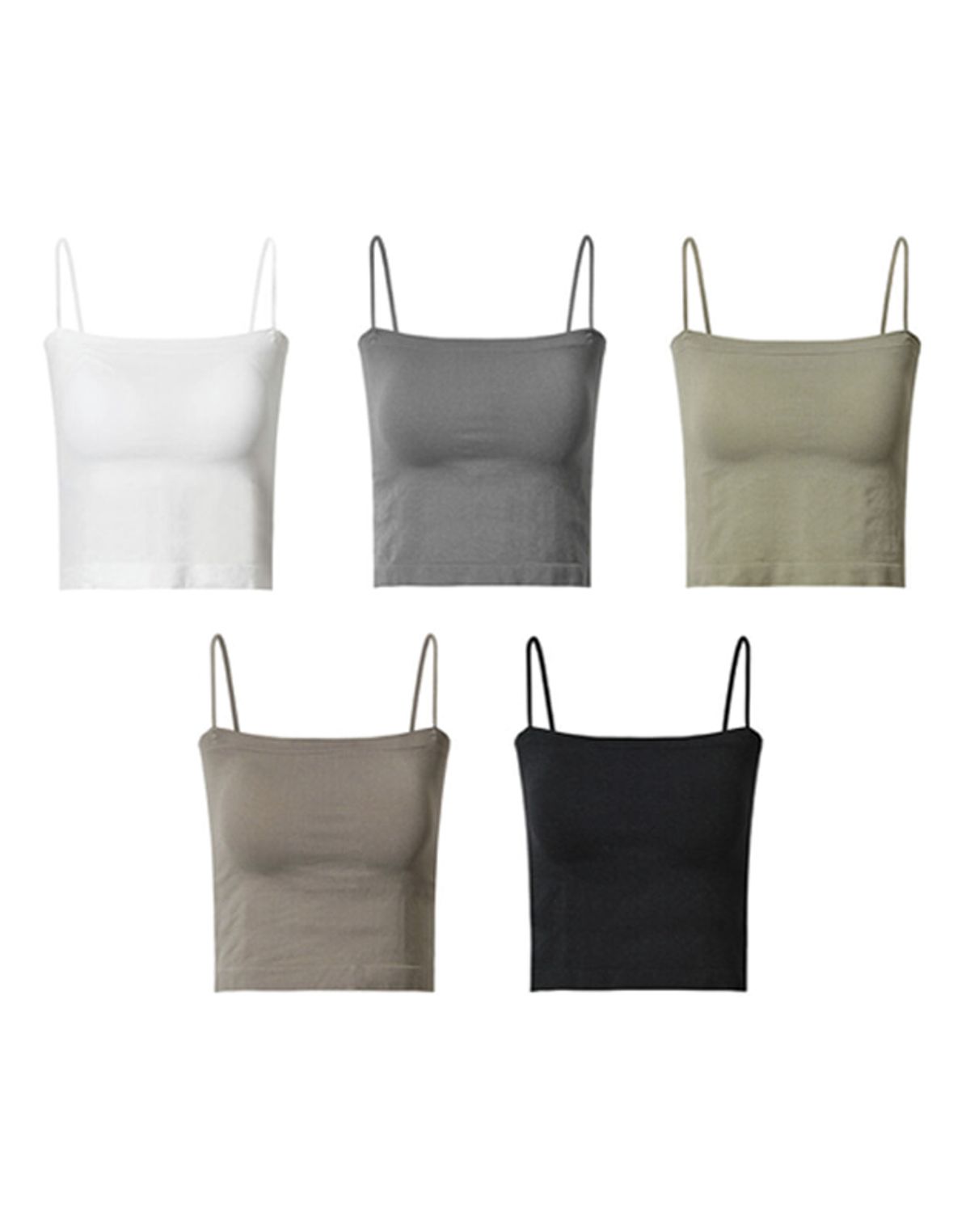 비키니밴더(VIKINI VENDER) 패드 튜브탑 (5 COLORS)