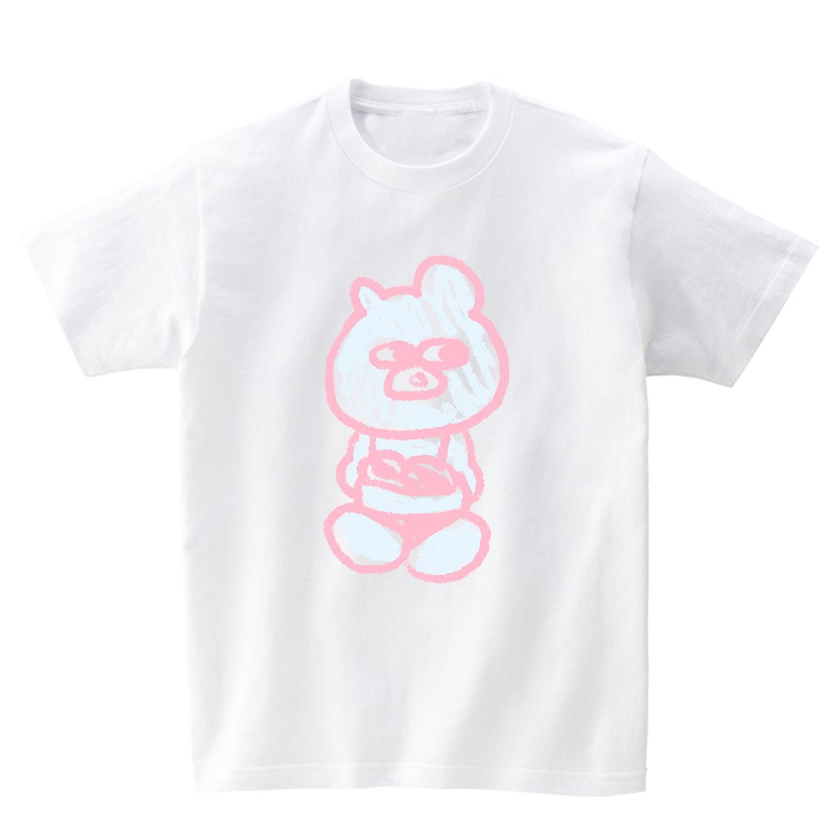 어썸어스(AWESOMEUS) BEAR ON VACATION T-SHIRTS_4COLOR