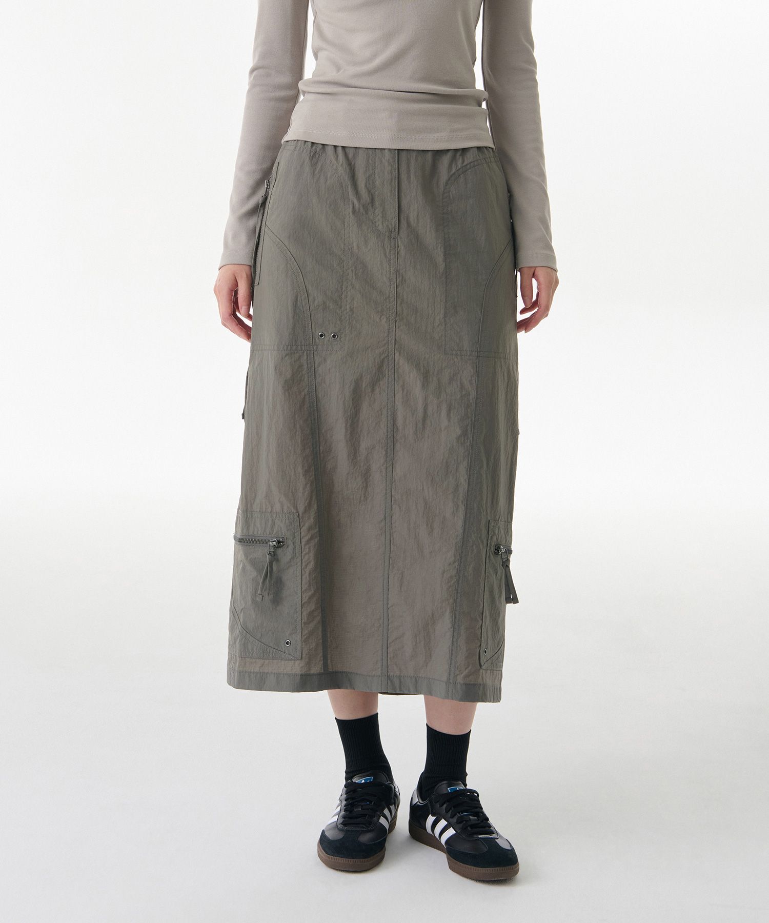 スカート musinsastandardwoman Women's Nylon Ripstop Utility Banding L MUSINSA | MUSINSA STANDARD WOMAN Women's Nylon Ripstop