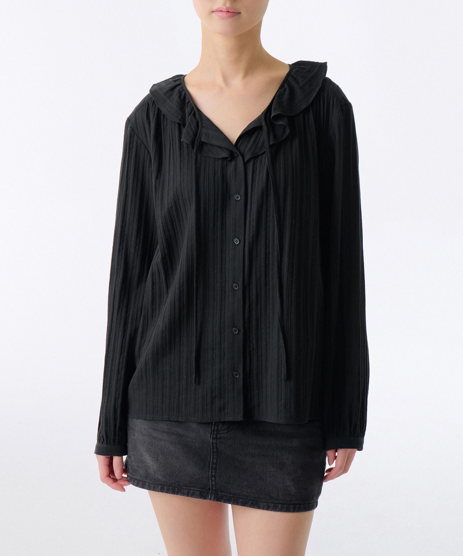 MUSINSA公式 | MUSINSA STANDARD WOMAN ウィメンズコットンフリル