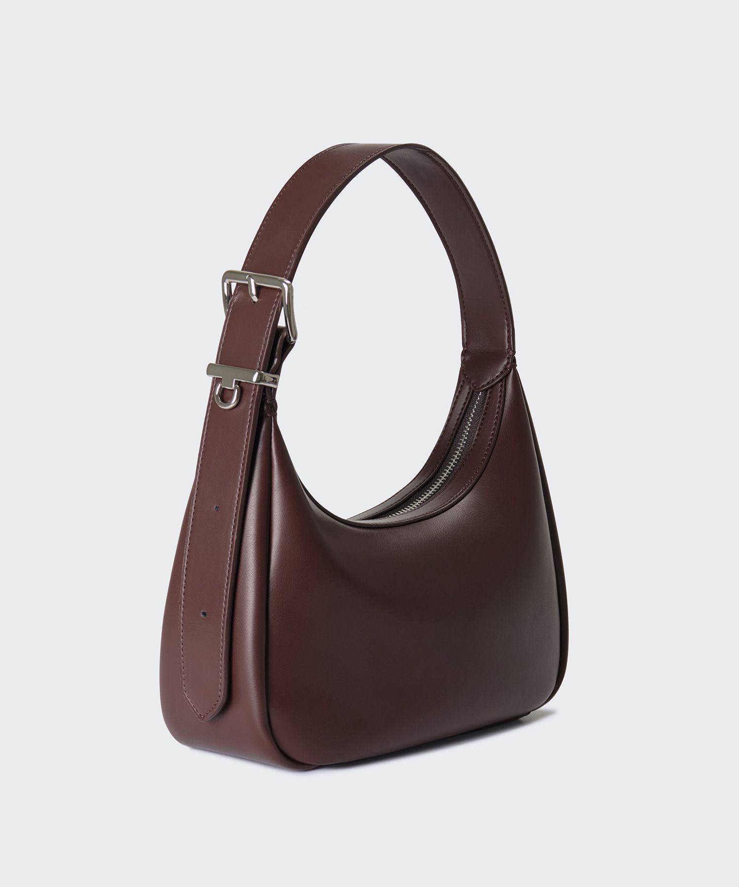 MUSINSA公式 | MUSINSA STANDARD WOMAN アーチホーボバッグ [ブラウン]