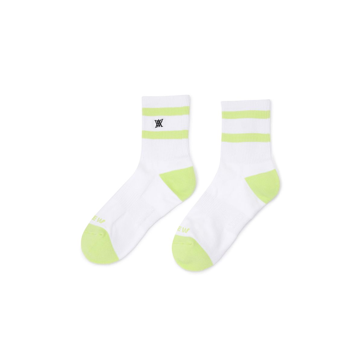 어뉴골프(ANEW GOLF) (M) DOUBLE-BLOCK CREW SOCKS_LI