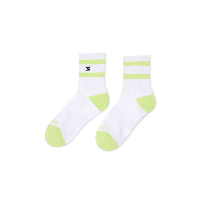 (M) DOUBLE-BLOCK CREW SOCKS_LI