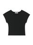 코스모 크롭 티셔츠 [블랙]