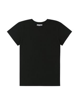 슬림핏 코스모 티셔츠 [블랙]