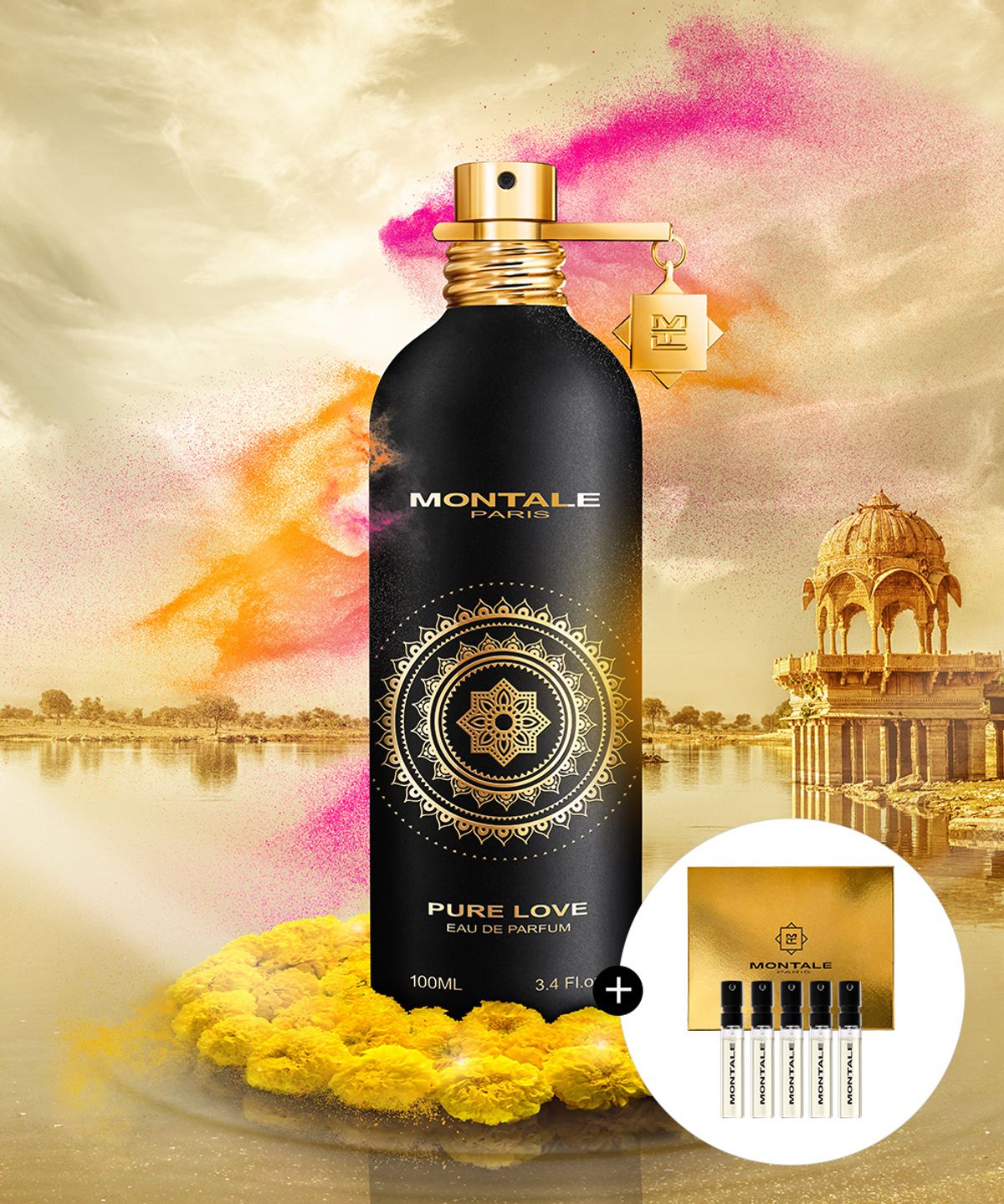 몽탈(MONTALE) 퓨어 러브 EDP 100ml [증정] 샘플러 키트 (2ml x 5종)