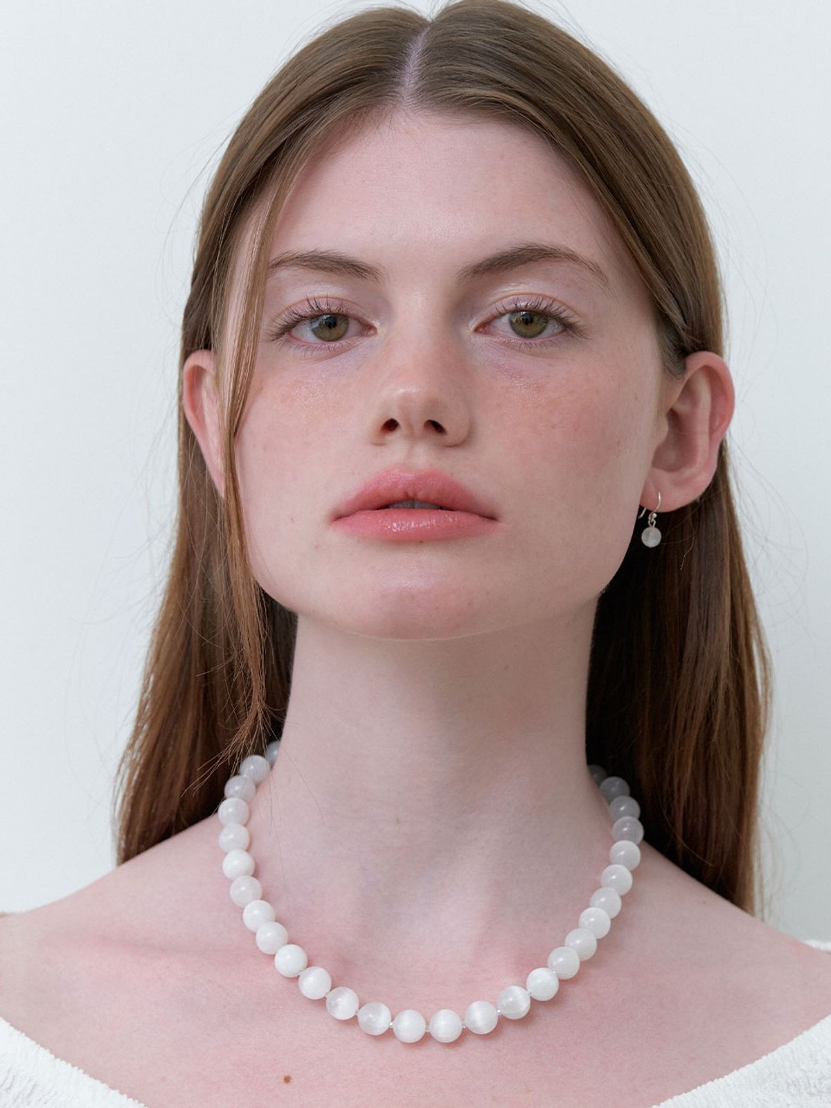 러브미몬스터(LOVE ME MONSTER) Pure Gem Necklace 10mm (L242MNK040)