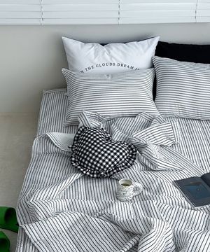 엘레노 스트라이프 시어서커 이불 단품 (SS/Q)