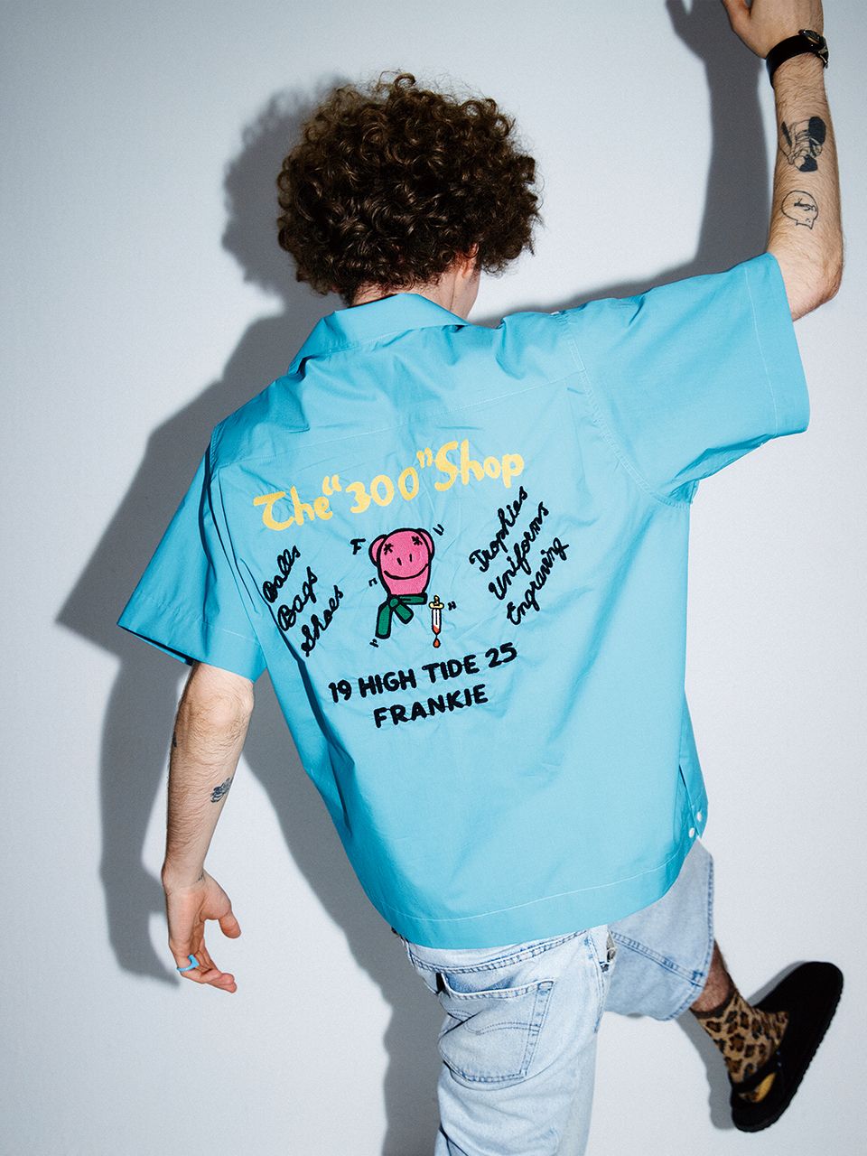 MUSINSA | HIGHTIDE FRANKIE FRANKIE BOWLING SHIRT MINT