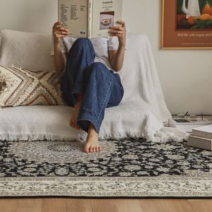 로맨틱 페르시안 거실 대형 러그 3colors 3size