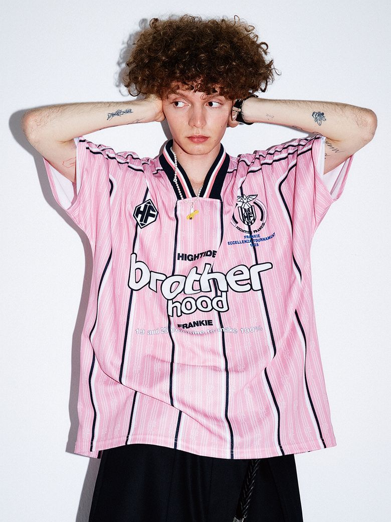 FRANKIE FC JERSEY TSHIRT PINK