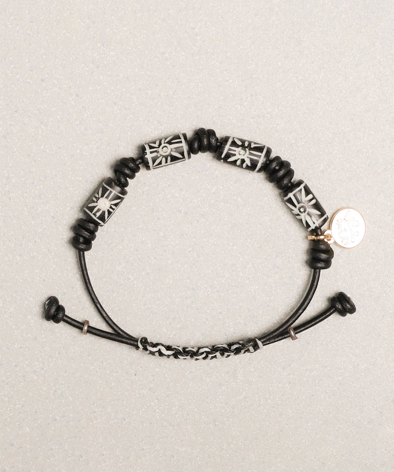 ●tow tow archive● Sunshower Bracelet Black TBH42ABTB020 MUSINSA | TOWTOW ARCHIVE Sun shower bracelet black