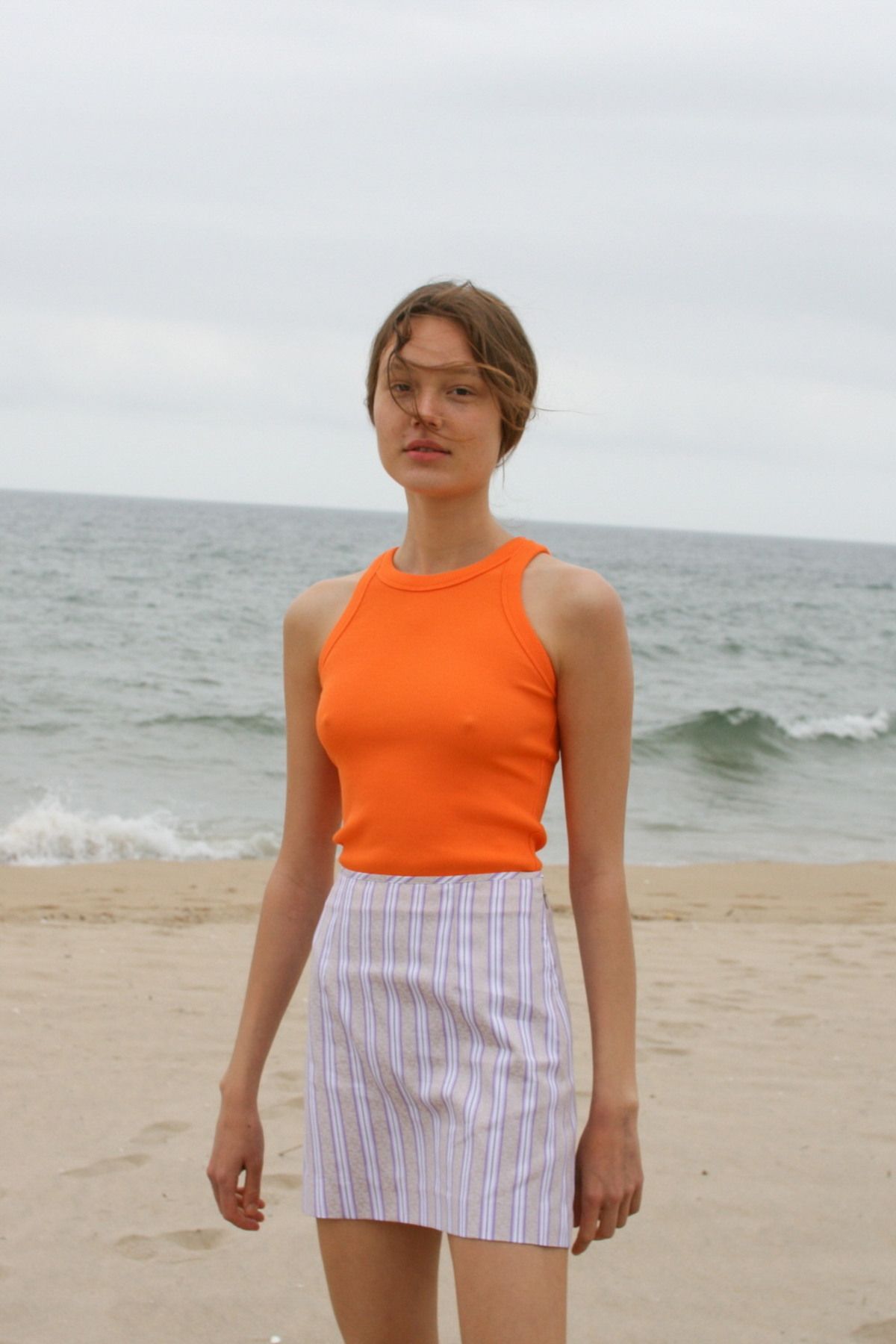 누아누(NUUANU) Emma Top_Orange