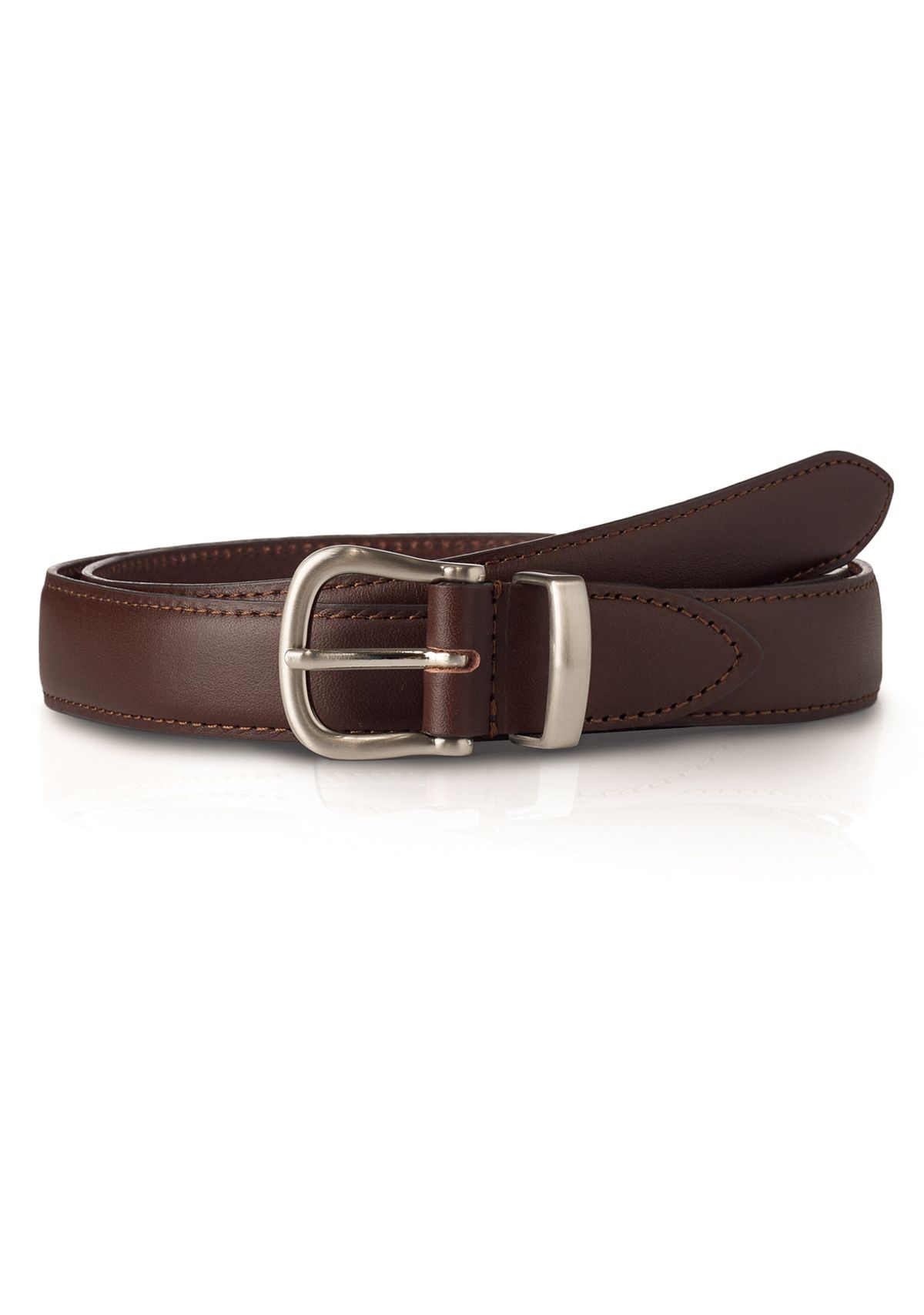 세비지(SAVAGE) 370 Leather Belt - Brown