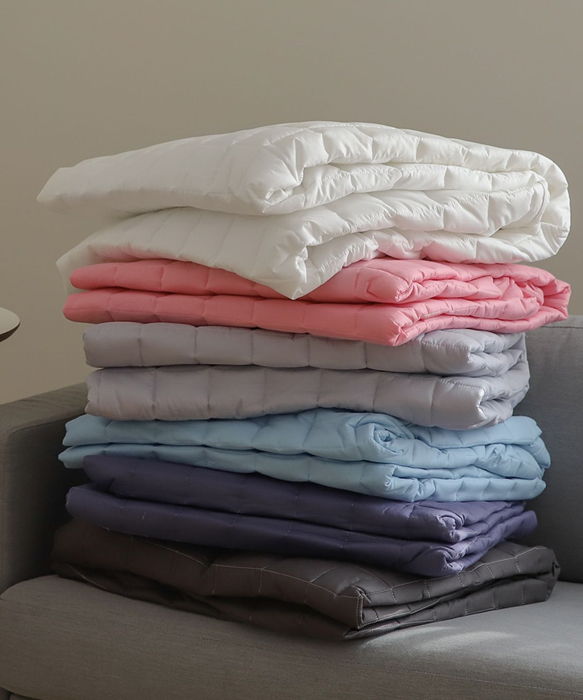 온기브(ONGIVE) 사각 누빔 매트리스 침대 커버 6colors(SS/Q/K/LK/SK)