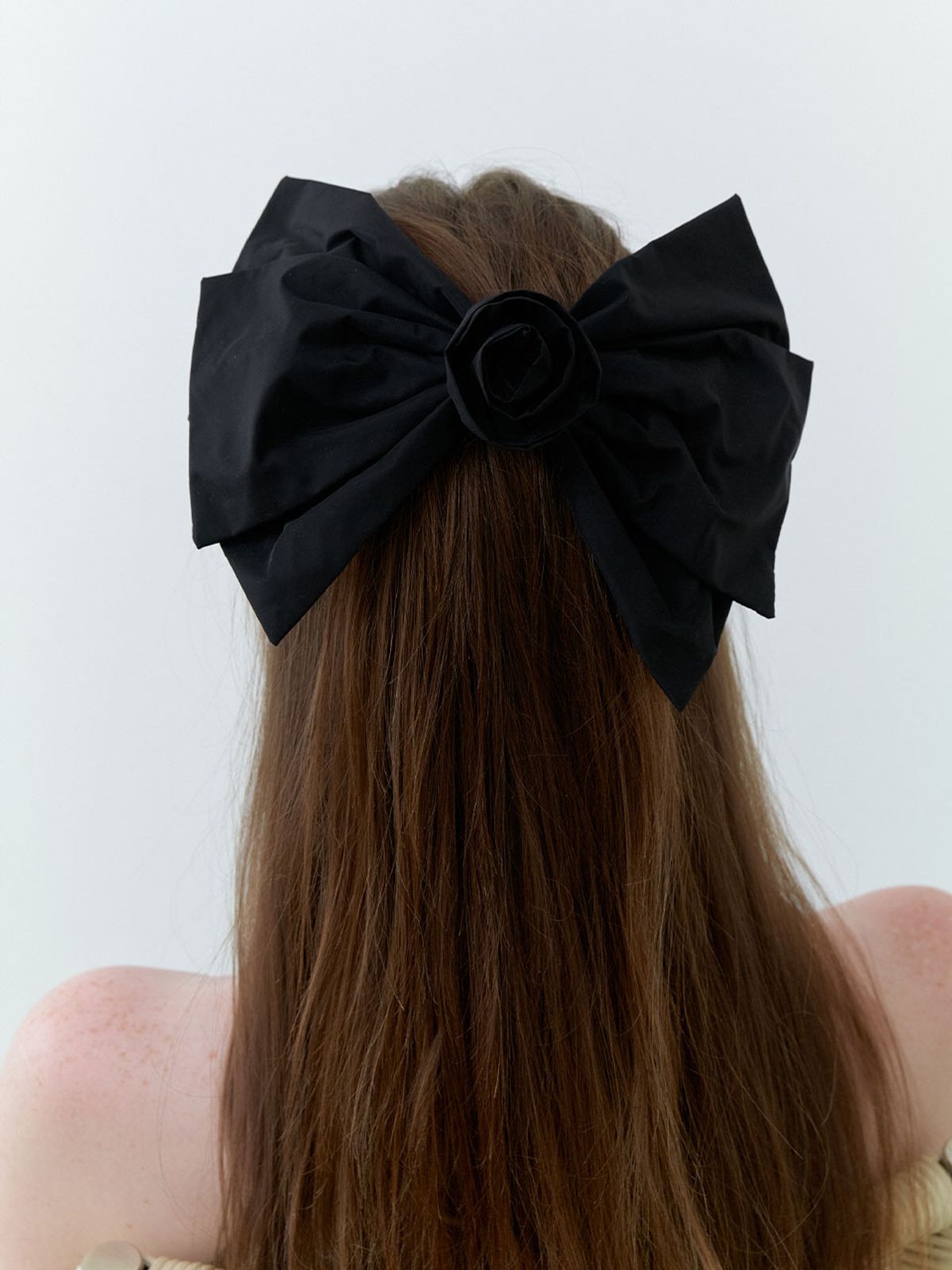 러브미몬스터(LOVE ME MONSTER) Chic Rose Ribbon Hair Pin XL (L242MHA010)