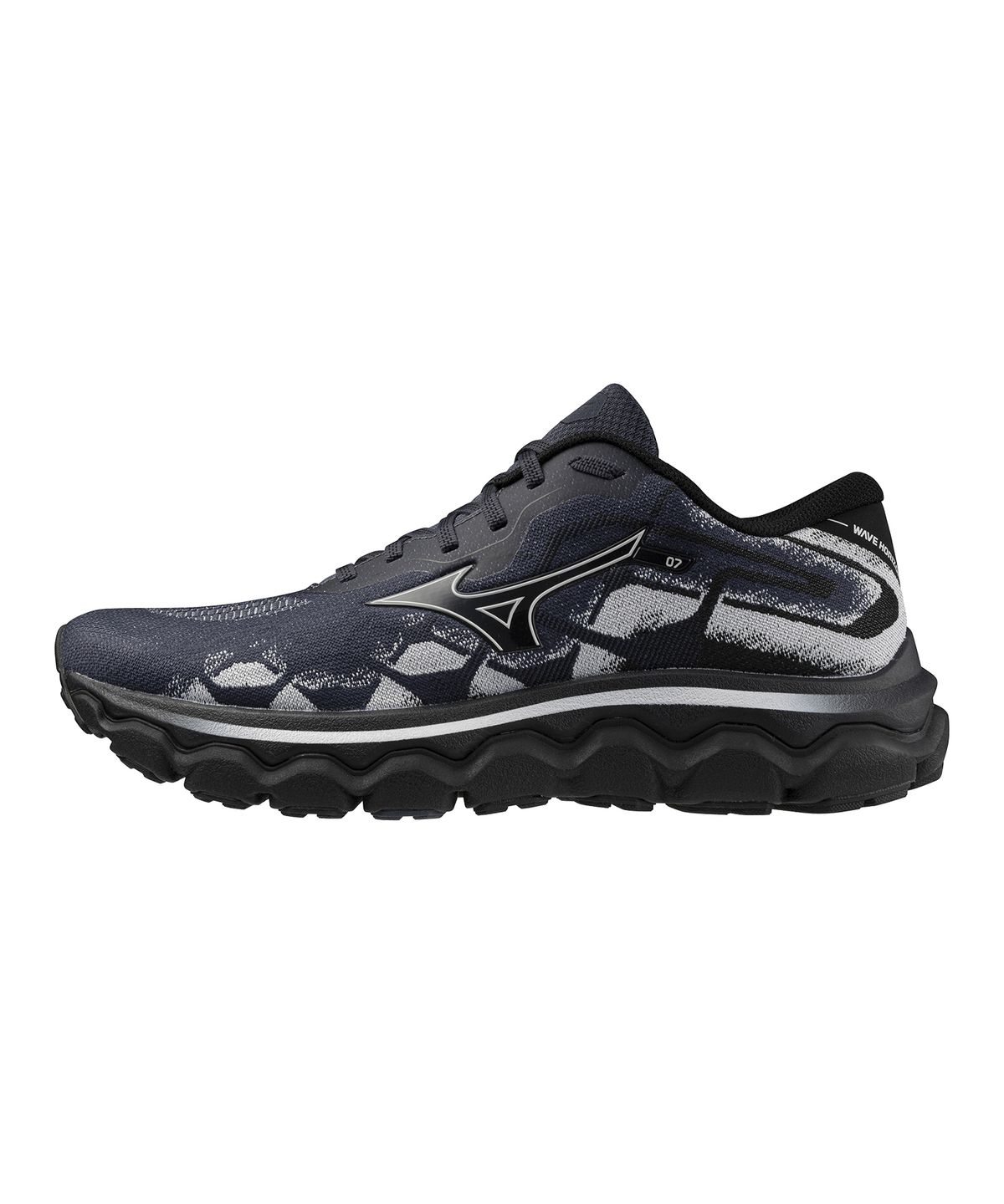 미즈노(MIZUNO) (남성) 웨이브 호라이즌 7 - 인디아 잉크:님버스 클라우드:블랙 / J1GC242653