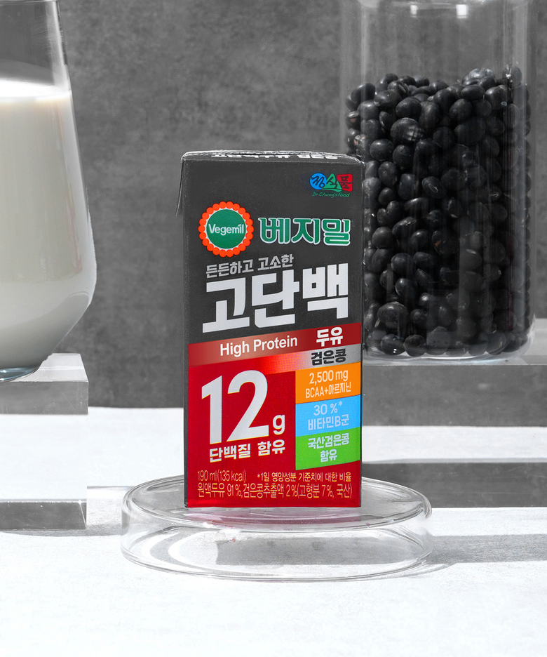 베지밀 고단백두유 검은콩 190mlx64팩