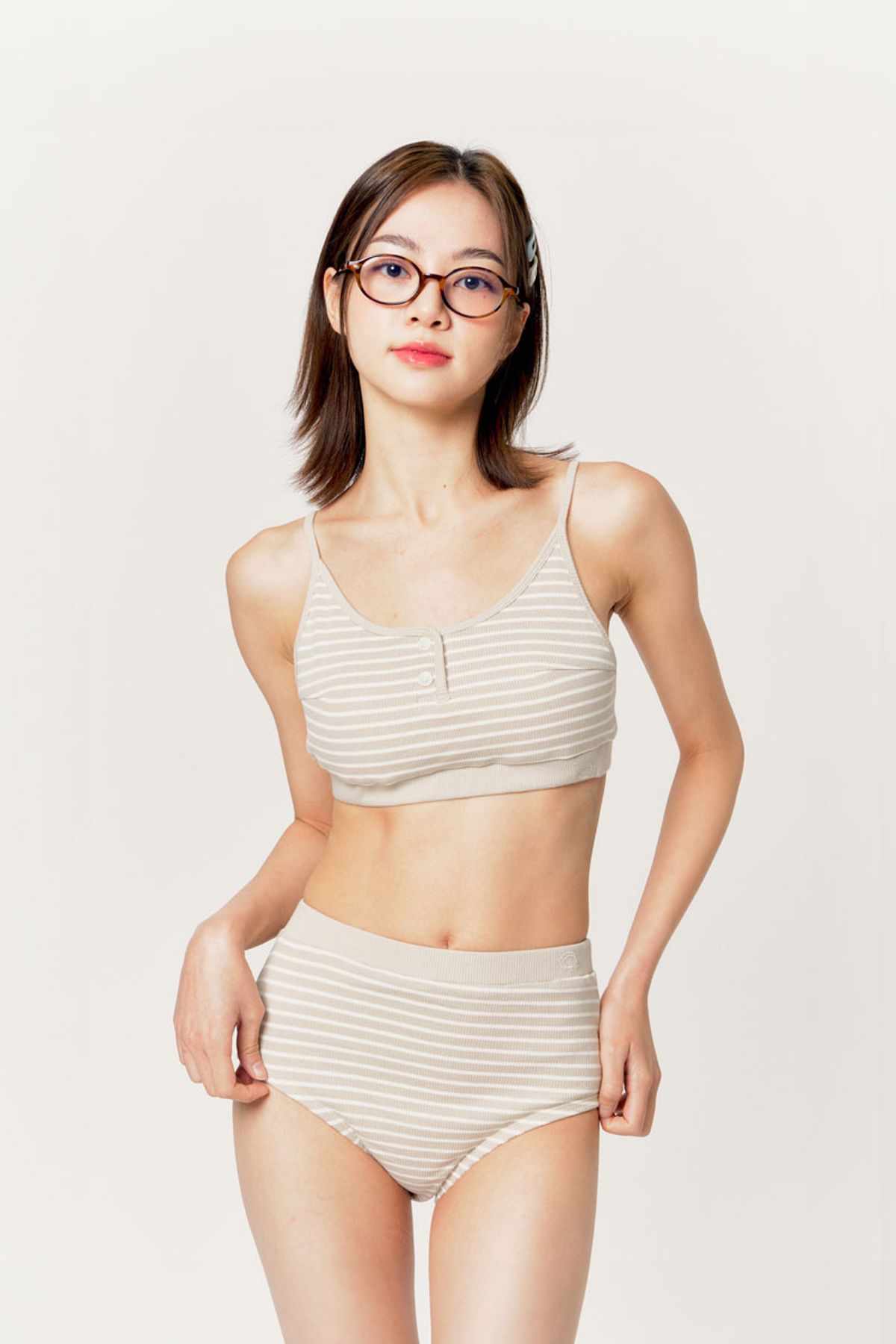 셀렌(SELEN) Slow Top_Brown