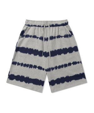 스트라이프 타이다이 스웻 쇼츠 [네이비]