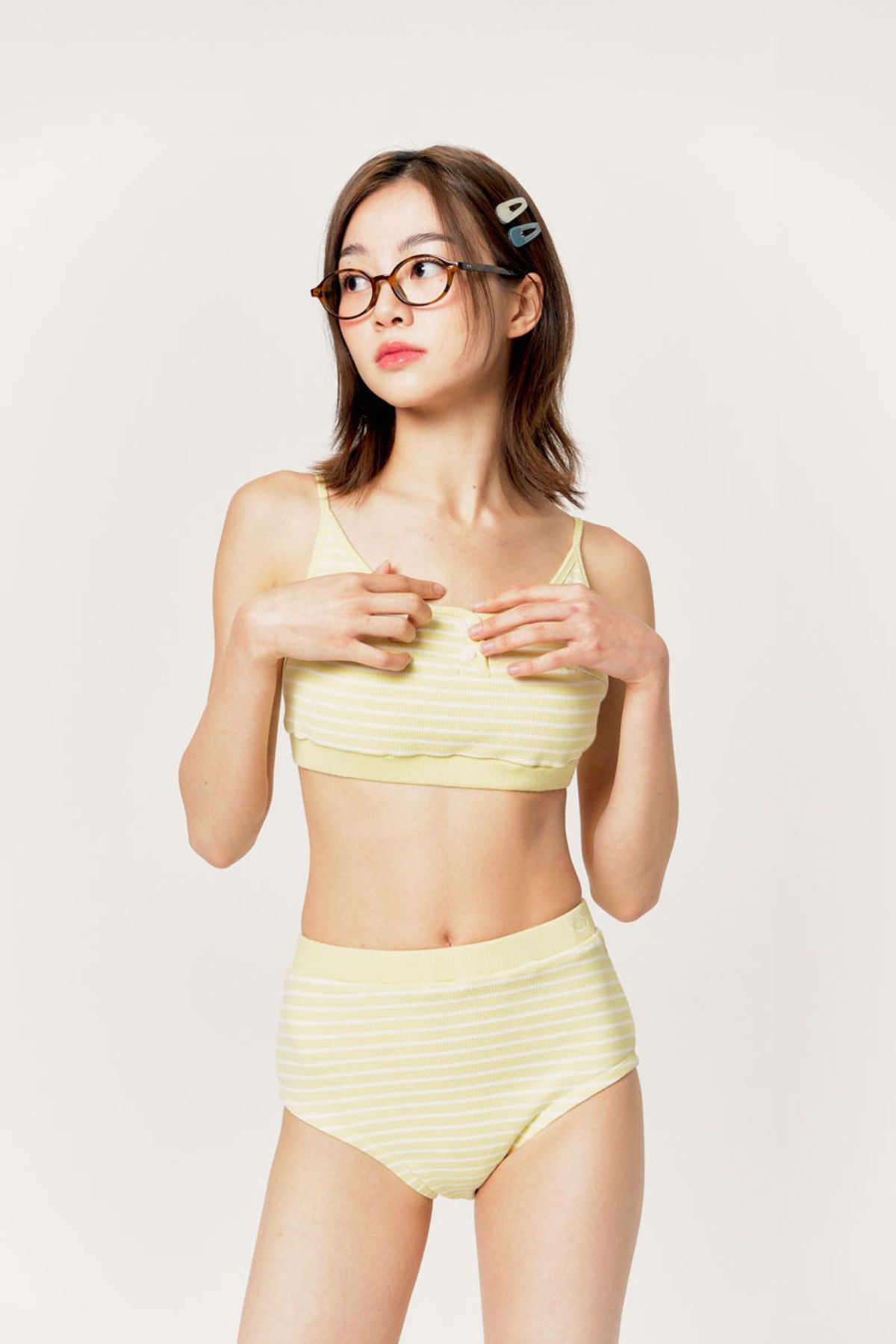 셀렌(SELEN) Slow Top_Yellow Lime