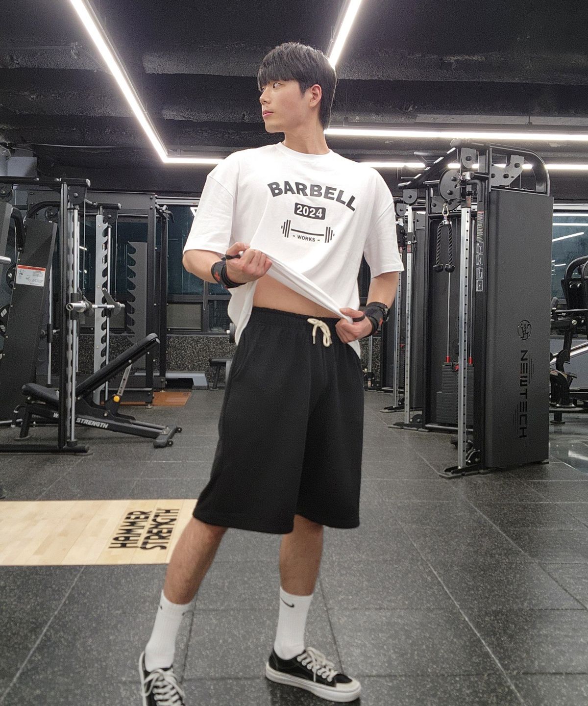 바벨웍스(BARBELLWORKS) 버뮤다 팬츠