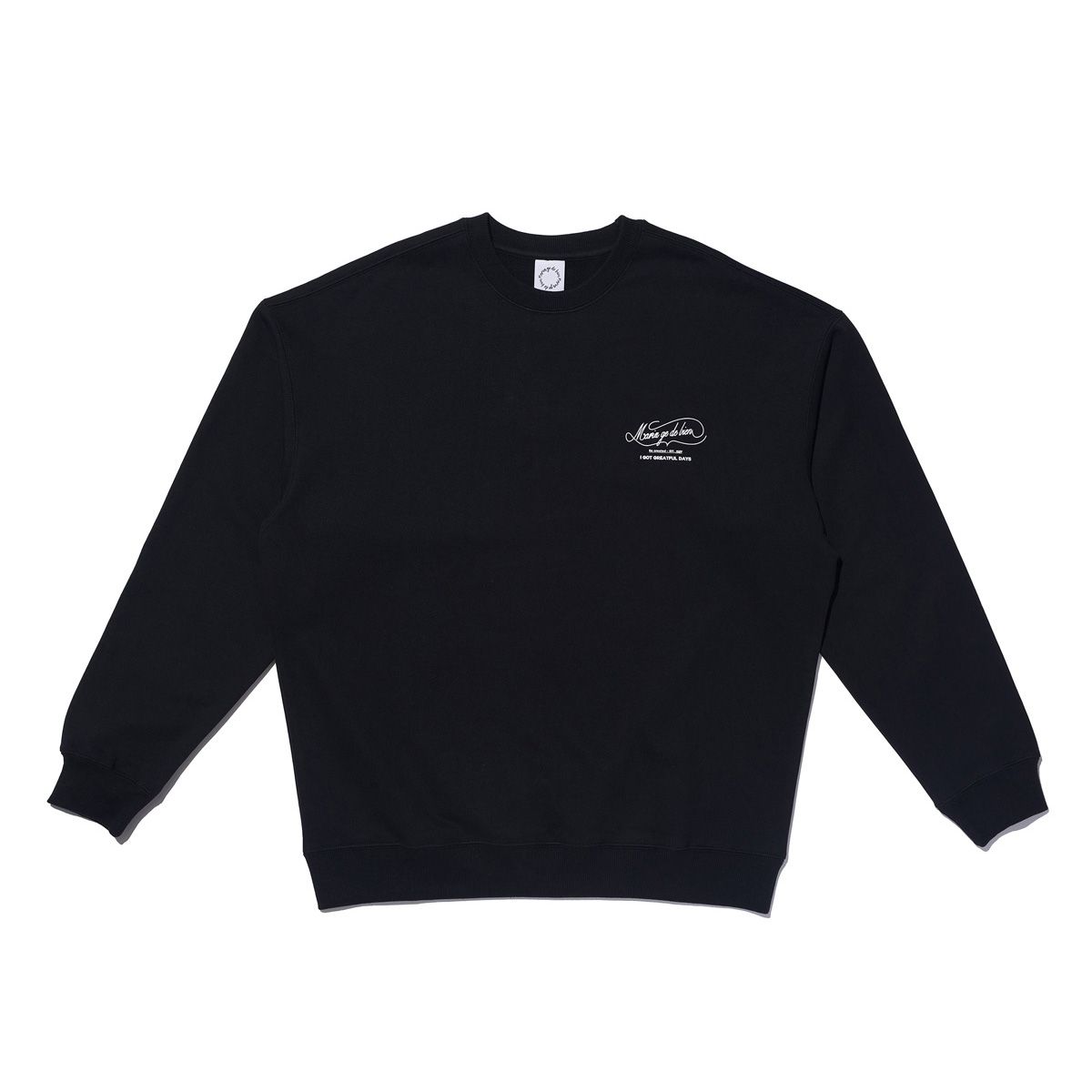 마리아쥬드비엔(MARIAGEDEBIEN) BLACK SWEAT-SHIRTS (169)