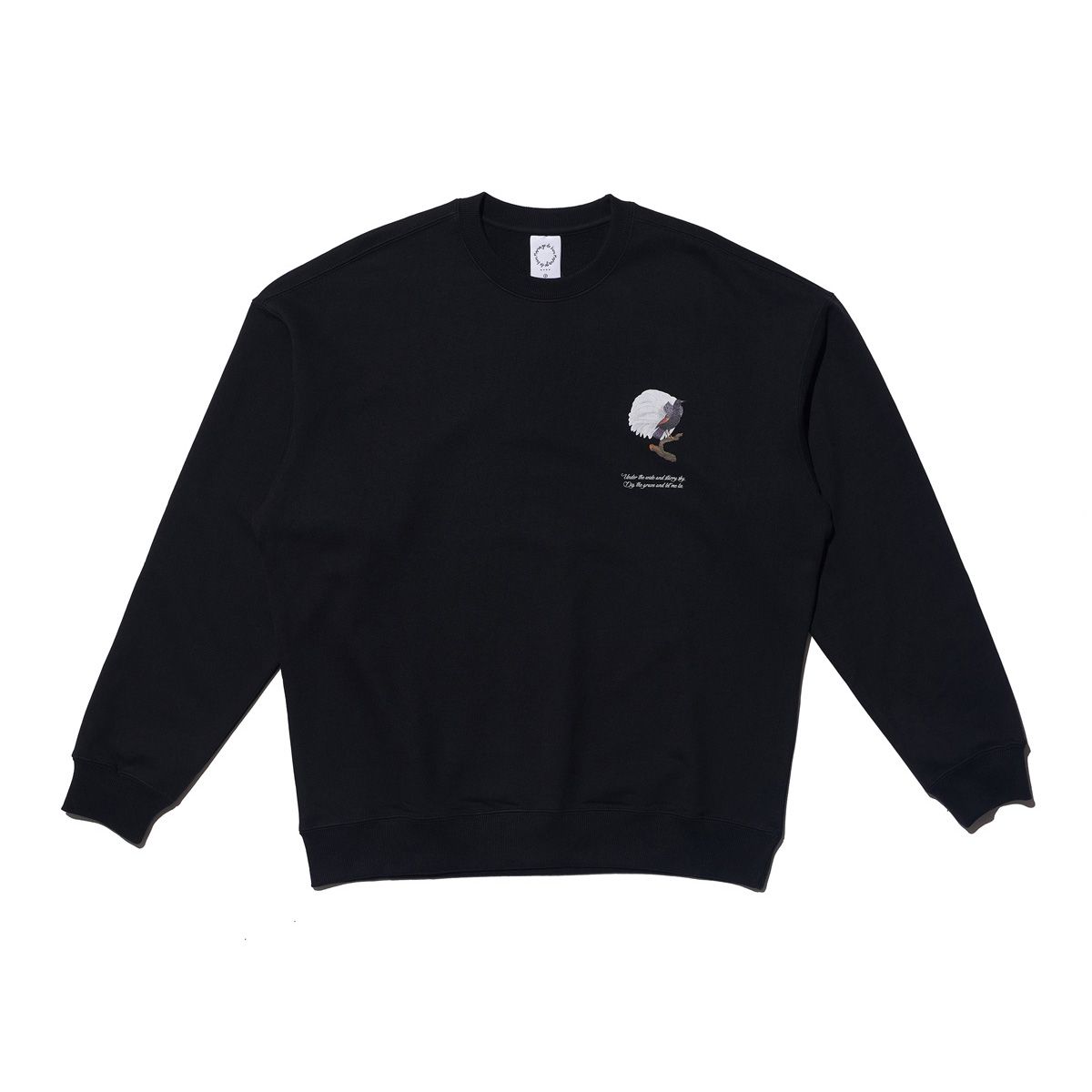 마리아쥬드비엔(MARIAGEDEBIEN) BLACK SWEAT-SHIRTS (170)