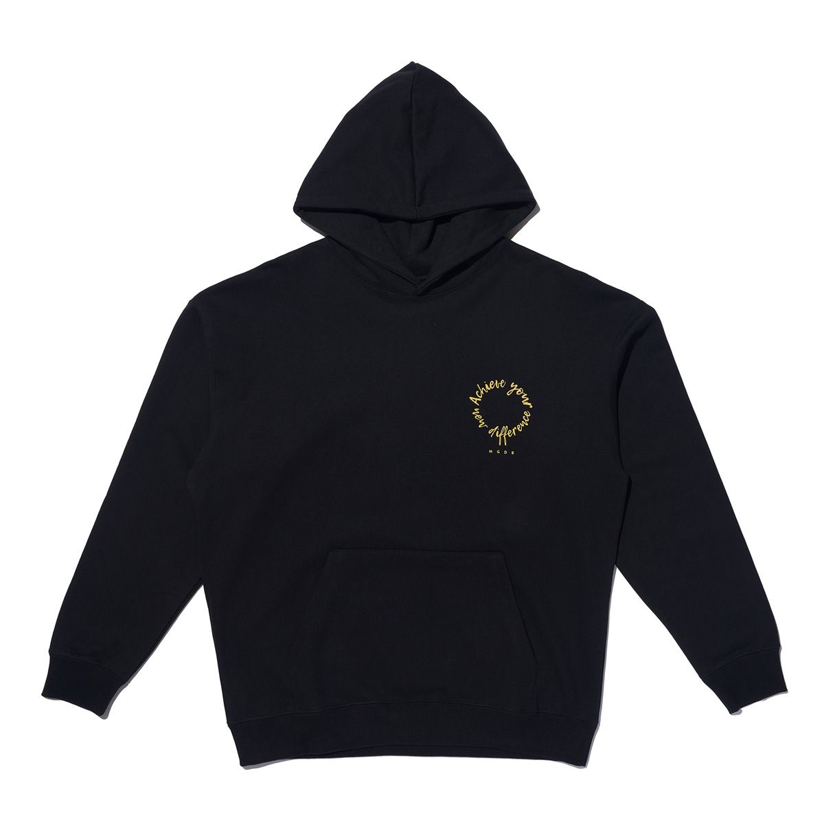 마리아쥬드비엔(MARIAGEDEBIEN) BLACK HOODIE (175)
