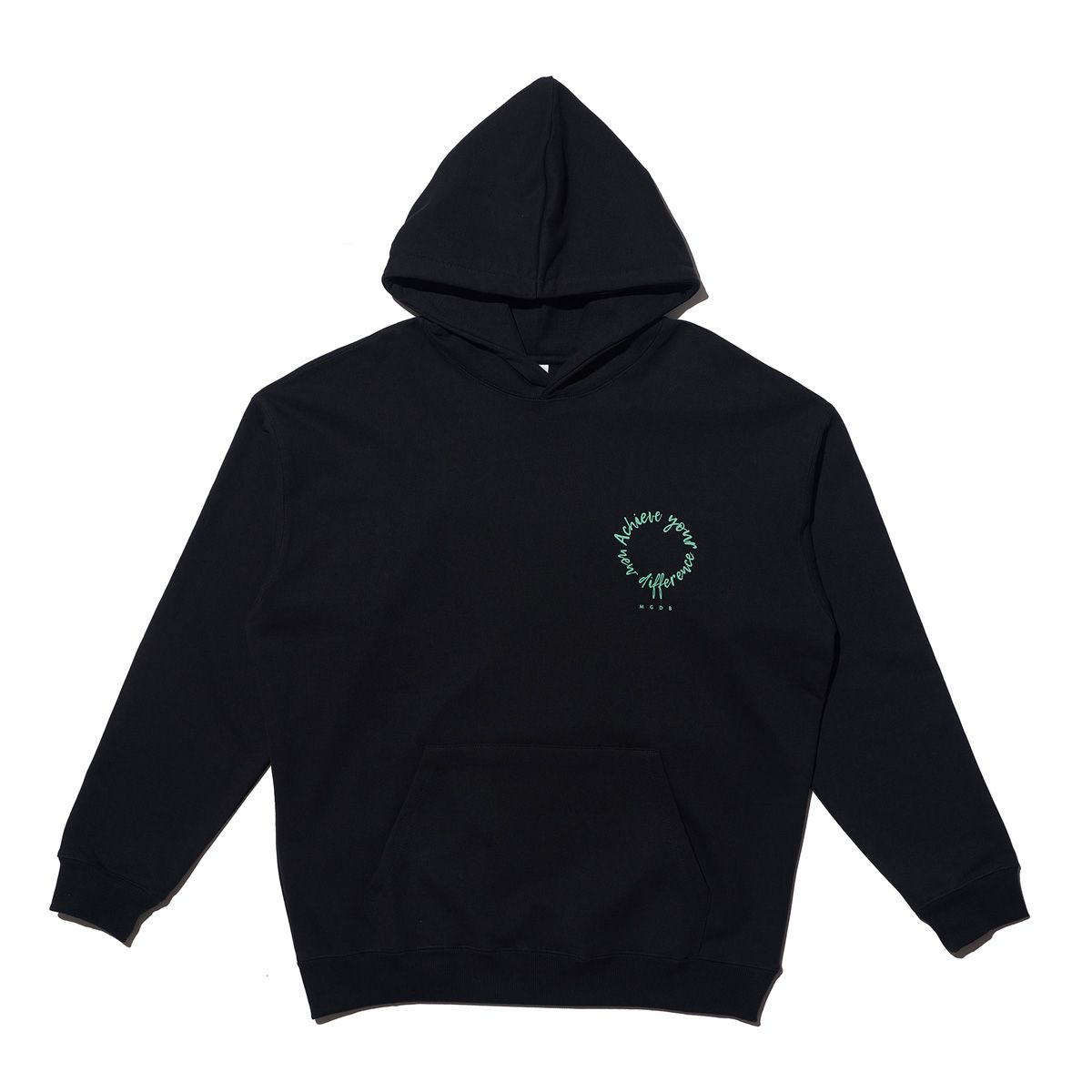 마리아쥬드비엔(MARIAGEDEBIEN) BLACK HOODIE (176)