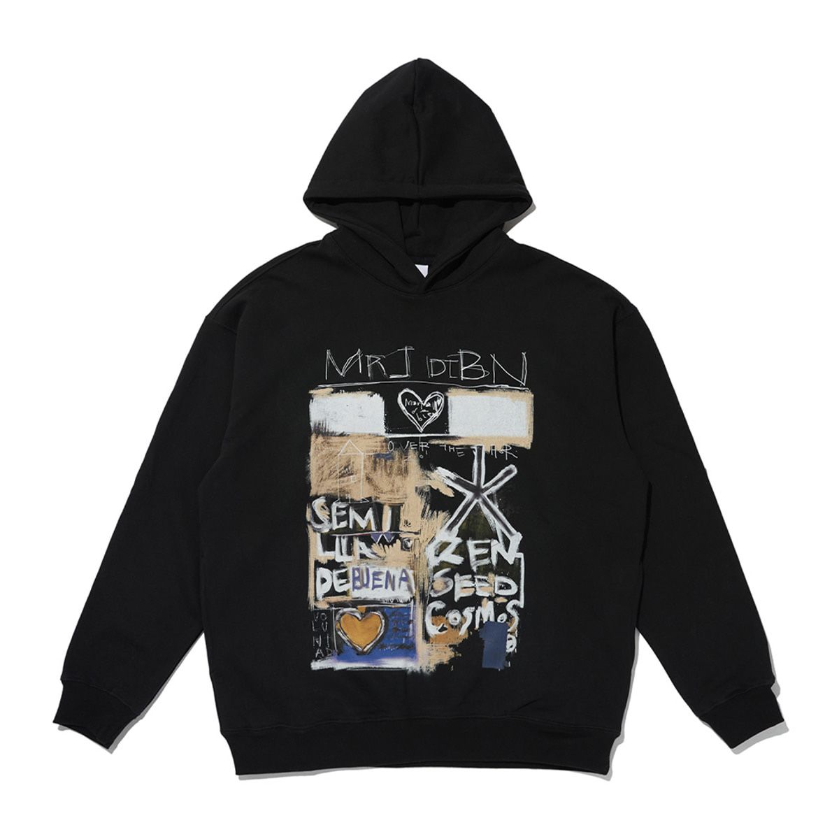 마리아쥬드비엔(MARIAGEDEBIEN) BLACK HOODIE (187)