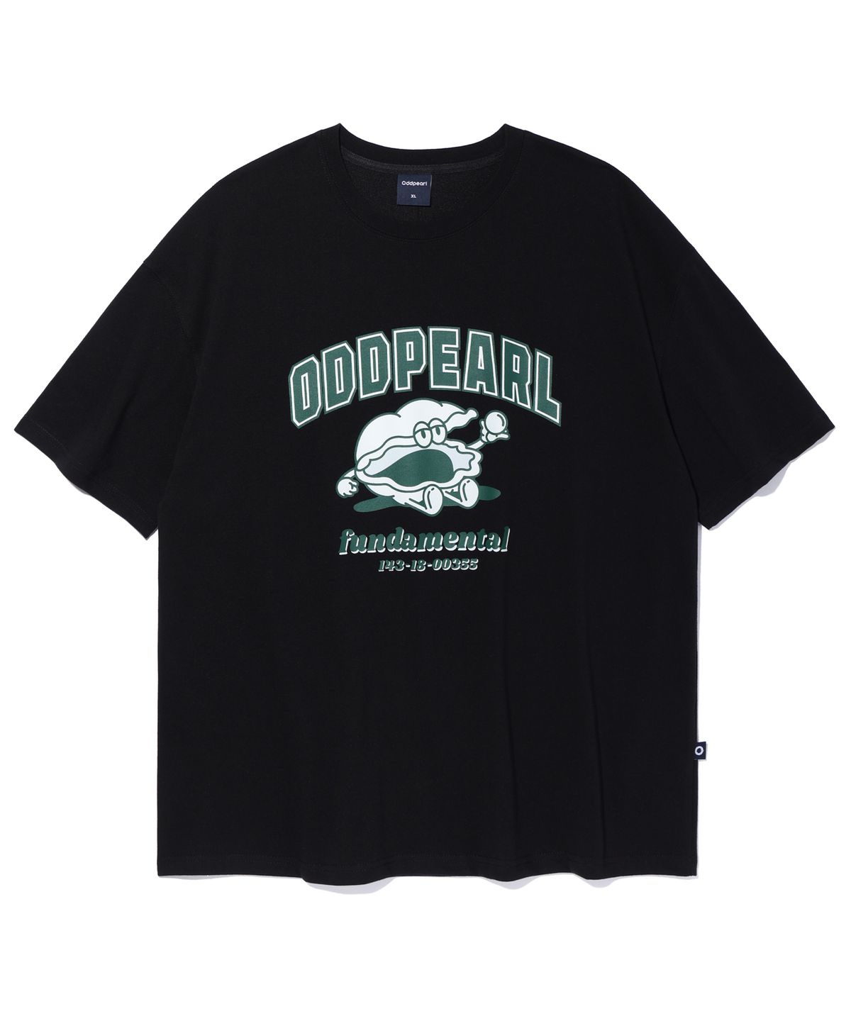 오드펄(ODDPEARL) oddy t-shirt(black)002