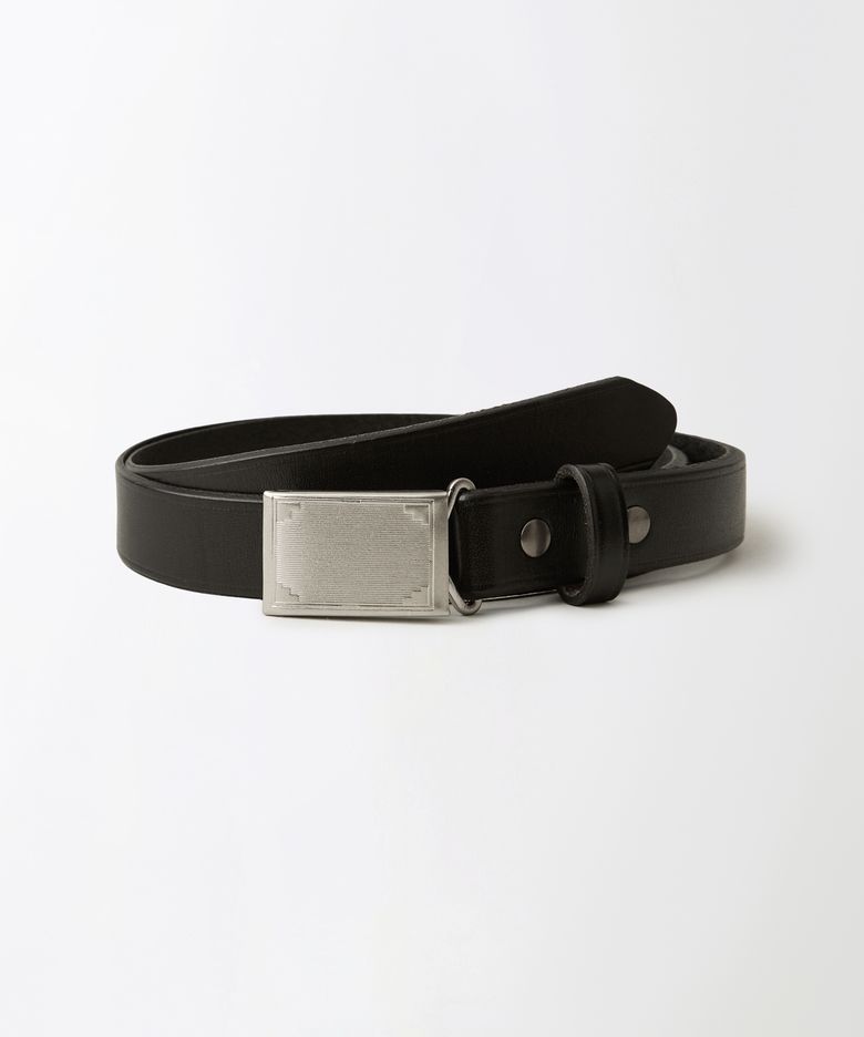 OSTD PLAQUE BELT_SILVER