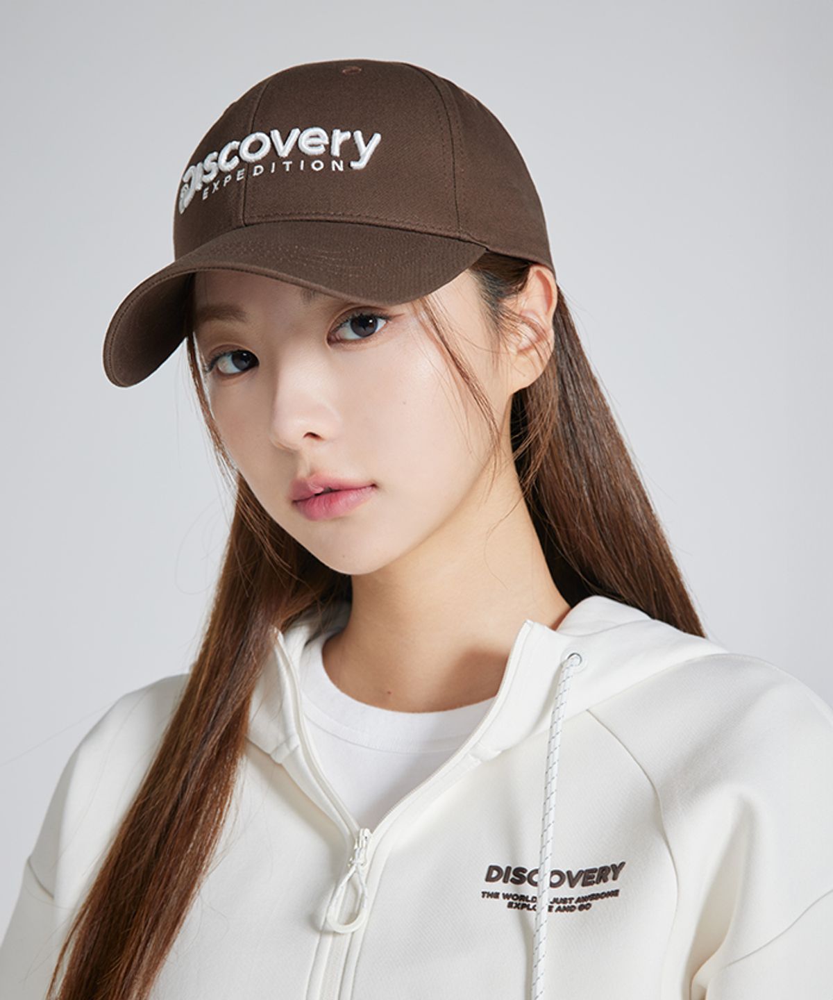 디스커버리 익스페디션(DISCOVERY EXPEDITION) 어썸 하드 볼캡 (BROWN)