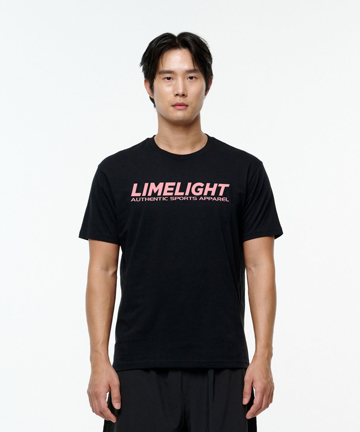 라임라잇 어패럴(LIMELIGHT APPAREL) 라임라잇 티셔츠 (블랙/핑크)