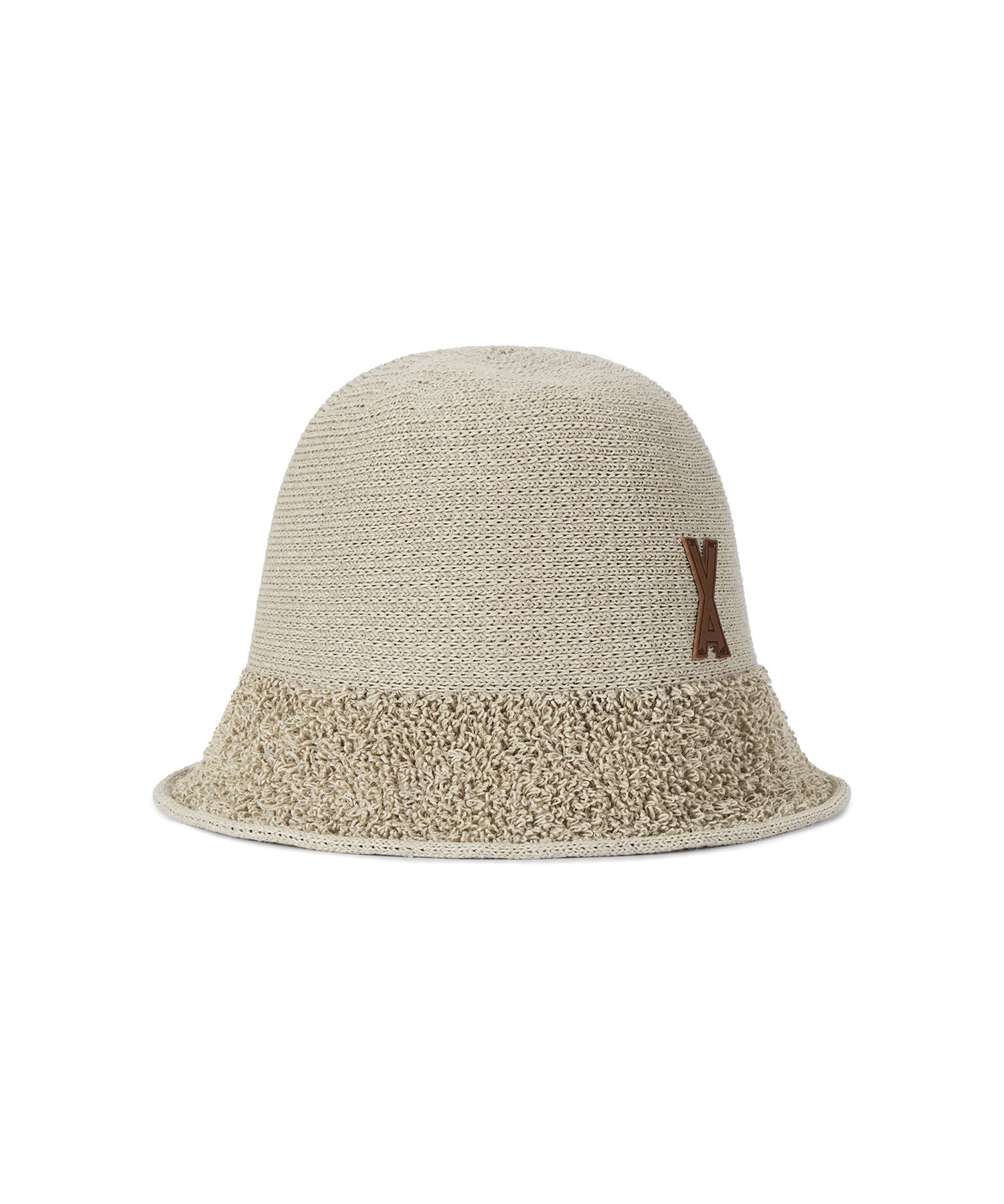 ★VARZAR★ VA Patch Towel Bucket Hat Ivory VA Patch Towel Bucket Hat / Ivory - VARZAR | 60% - Asian