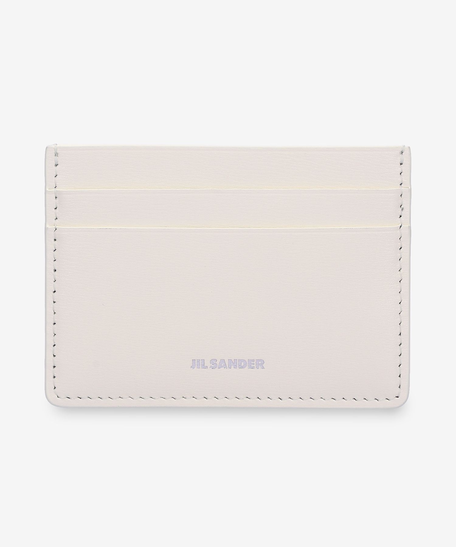 ◇Jil Sander◇ Logo decoration card holder eggshell J07VL000 MUSINSA | JIL SANDER Logo Decorated Card Holder - Eggshell