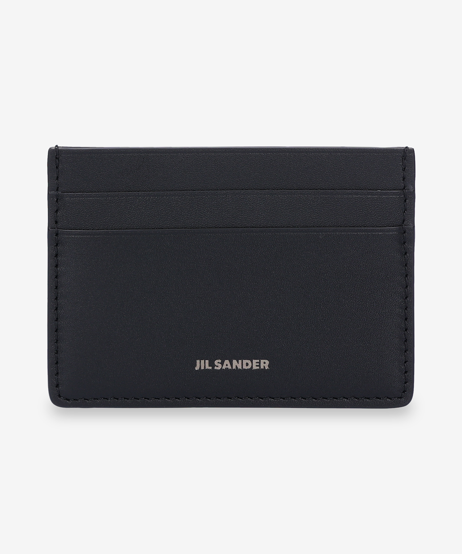 折りたたみ財布 Jil Sander Engraved Logo Card Holder Tobacco J25VL0009P54582 MUSINSA | JIL SANDER Engraved Logo Card Holder - Black