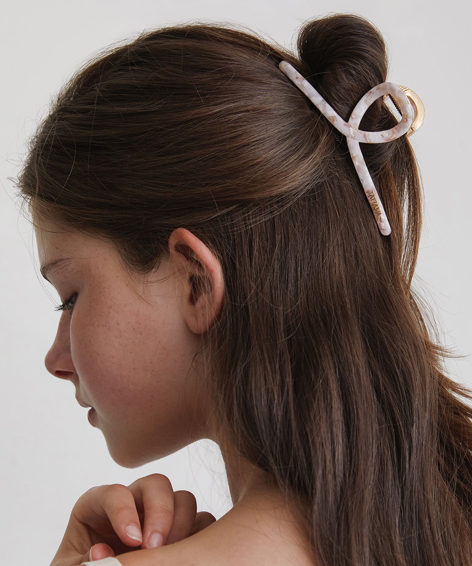 ☆TATIANA☆ Thin Marbling Hair Crow Clip HB2260 MUSINSA | TATIANA Thin Marbling Hair Crow Clip HB2260