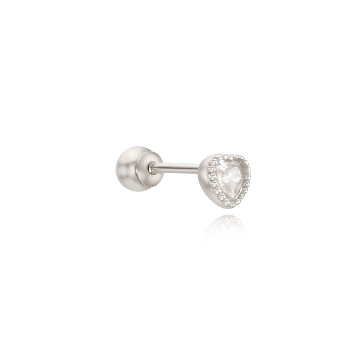 앵브록스(ENGBROX) [silver925] icy heart cubic piercing