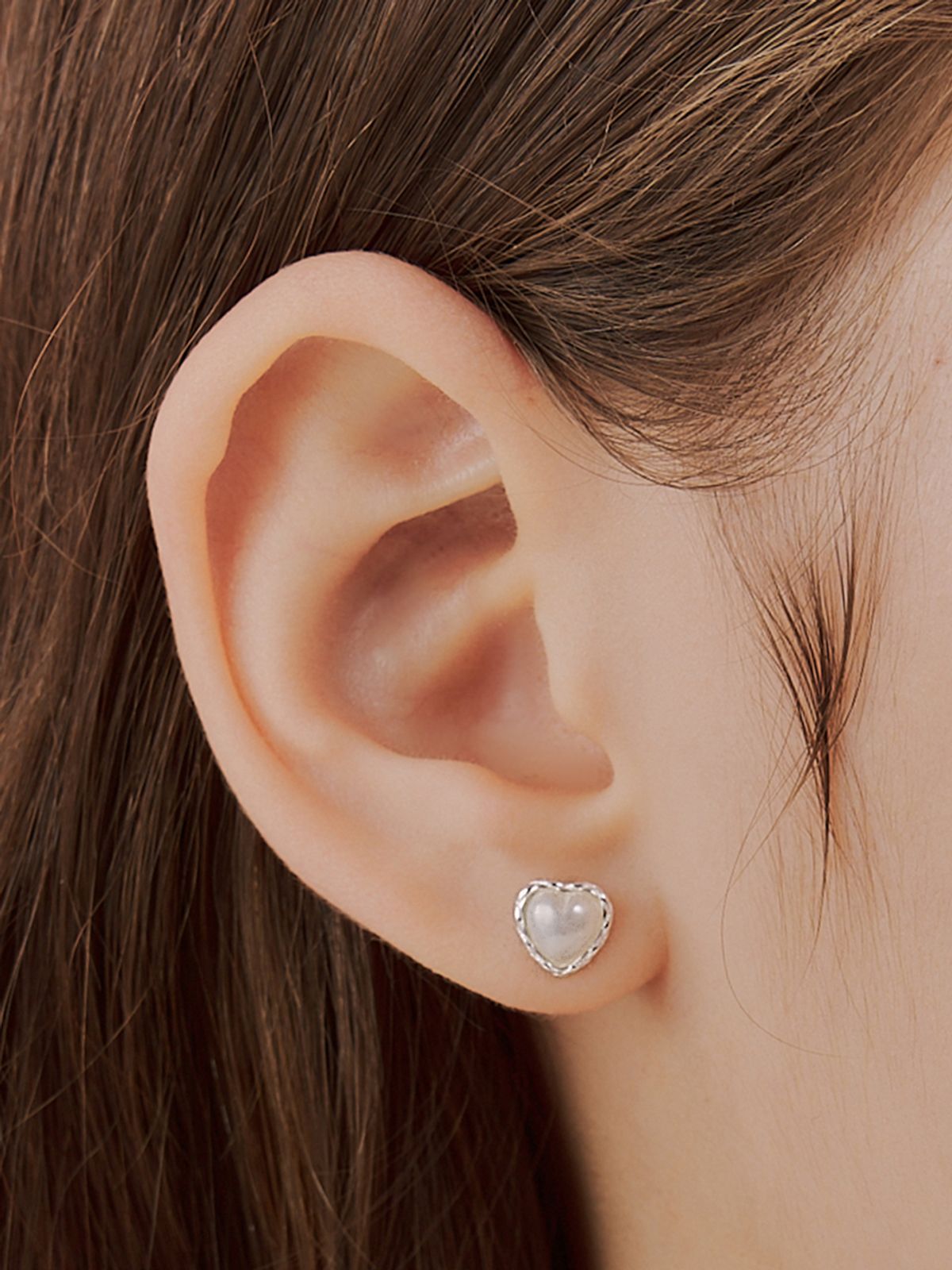 앵브록스(ENGBROX) [silver925] snow white pearl earring