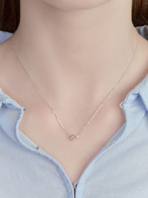 [silver925] clova pearl necklace